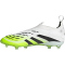 adidas Predator Elite Laceless FG Fußballschuhe Kinder JP9912 - cloud white/core black/lucid lemon 34