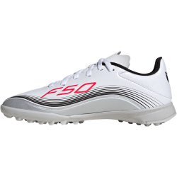 adidas F50 Messi League TF Multinocken-Fußballschuhe Kinder JP7456 - cloud white/lucid red/silver met. 33