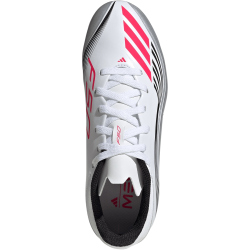adidas F50 Messi League FG/MG Fußballschuhe Kinder JP7454 - cloud white/lucid red/silver met. 29
