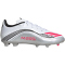 adidas F50 Messi League FG/MG Fußballschuhe Kinder JP7454 - cloud white/lucid red/silver met. 29