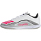 adidas F50 Messi Club IN Fußballschuhe Kinder JP7452 - cloud white/lucid red/silver met. 28