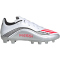 adidas F50 Messi League MG Fußballschuhe Kinder JP7449 - cloud white/lucid red/silver met. 38 2/3