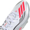 adidas F50 Messi League MG Fußballschuhe Kinder JP7449 - cloud white/lucid red/silver met. 38 2/3
