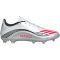 adidas F50 Messi League FG/MG Fußballschuhe JP7446 - cloud white/lucid red/silver met. 46