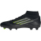 adidas F50 League Mid-Top FG/MG Fußballschuhe JI0887 - core black/iron met./lucid lemon 44 2/3