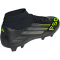 adidas F50 League Mid-Top FG/MG Fußballschuhe JI0887 - core black/iron met./lucid lemon 44 2/3