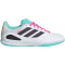 adidas Super Sala Competition III IN Fußballschuhe JR5397 - cloud white/aurora black/flash aqua 39 1/3