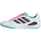 adidas Super Sala Competition III IN Fußballschuhe JR5397 - cloud white/aurora black/flash aqua 39 1/3