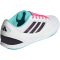 adidas Top Sala Competition II IN Fußballschuhe Kinder JR5392 - cloud white/aurora black/flash aqua 34