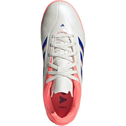 adidas Copa Pure III Club TF Multinocken-Fußballschuhe Kinder JR2904 - off white/lucid blue/signal coral 29