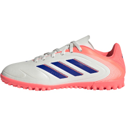adidas Copa Pure III Club TF Multinocken-Fußballschuhe Kinder JR2904 - off white/lucid blue/signal coral 29