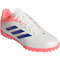 adidas Copa Pure III Club TF Multinocken-Fußballschuhe Kinder JR2904 - off white/lucid blue/signal coral 29