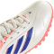 adidas Copa Pure III Club TF Multinocken-Fußballschuhe Kinder JR2904 - off white/lucid blue/signal coral 29