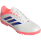 adidas Copa Pure III Club TF Multinocken-Fußballschuhe JR2894 - off white/lucid blue/signal coral 40