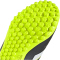 adidas Copa Pure III Club TF Multinocken-Fußballschuhe JR2893 - core black/cloud white/lucid lemon 44 2/3