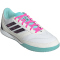 adidas Top Sala Competition II IN Fußballschuhe JH6293 - cloud white/aurora black/flash aqua 42
