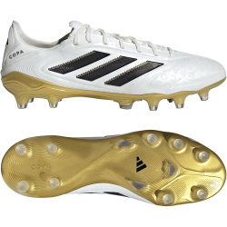 adidas Copa Pure III Elite FG Fußballschuhe JH6303 - zero met./core black/gold met. 40 2/3