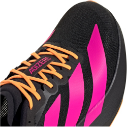 adidas Adizero EVO SL Laufschuhe Herren KJ1017 - core black/shock pink/flash orange 40 2/3