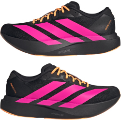 adidas Adizero EVO SL Laufschuhe Herren KJ1017 - core black/shock pink/flash orange 40 2/3