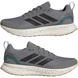 adidas Runfalcon 5 Trailrunning-Laufschuhe Herren JR5384 - grey three/core black/preloved teal 40