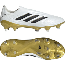 adidas Copa PURE III Elite Laceless SG Stollen-Fußballschuhe JQ1778 - zero met./core black/gold met. 47 1/3