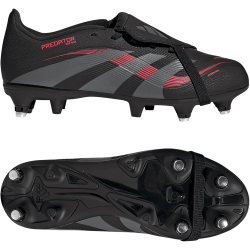 adidas Predator League SG Stollen-Fußballschuhe Kinder JP9862 - core black/grey four/lucid red 31.5