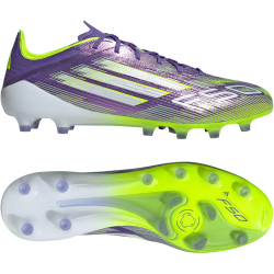 adidas F50 Elite AG Fußballschuhe JH7638 - purple rush/cloud white/lucid lemon 45 1/3