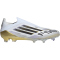 adidas F50 Elite Laceless FG Fußballschuhe JH7625 - cloud white/core black/gold met. 47 1/3