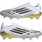 adidas F50 Elite Laceless FG Fußballschuhe JH7625 - cloud white/core black/gold met. 47 1/3