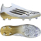 adidas F50 Elite Laceless FG Fußballschuhe JH7625 - cloud white/core black/gold met. 47 1/3