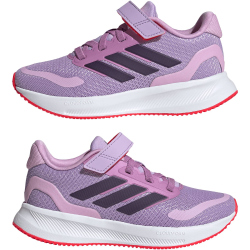 adidas Runfalcon 5 Sneaker Kinder JQ5609 - powder plum/aurora plum/lucid red 34