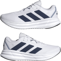 adidas Galaxy 7 Laufschuhe Herren JQ2620 - cloud white/dark blue/core black 43 1/3