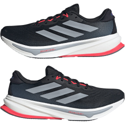 adidas Supernova Rise 2 Laufschuhe Herren JQ7699 - core black/halo silver/lucid red 41 1/3