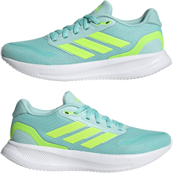 adidas Runfalcon 5 Laufschuhe Damen JR3088 - semi flash aqua/lucid lemon/core black 39 1/3