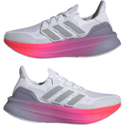 adidas Ultraboost 5 Laufschuhe Damen JQ2916 - cloud white/halo silver/lucid red 39 1/3