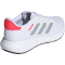adidas Response Laufschuhe Herren JQ2540 - cloud white/halo silver/lucid red 42