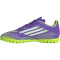 adidas F50 Club TF Multinocken-Fußballschuhe Kinder JI0039 - purple rush/cloud white/lucid lemon 28.5