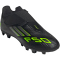 adidas F50 Club FG/MG Fußballschuhe Kinder JI0037 - core black/iron met./lucid lemon 38