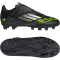 adidas F50 Club FG/MG Fußballschuhe Kinder JI0037 - core black/iron met./lucid lemon 38