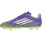 adidas F50 Club FG/MG Fußballschuhe Kinder JI0036 - purple rush/cloud white/lucid lemon 31