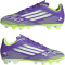 adidas F50 Club FG/MG Fußballschuhe Kinder JI0030 - purple rush/cloud white/lucid lemon 28.5