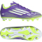 adidas F50 Club FG/MG Fußballschuhe Kinder JI0030 - purple rush/cloud white/lucid lemon 28.5