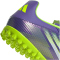 adidas F50 Club TF Multinocken-Fußballschuhe JI0026 - purple rush/cloud white/lucid lemon 42