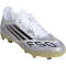 adidas F50 League FG/MG Fußballschuhe Kinder JH7745 - cloud white/core black/gold met. 30.5