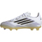 adidas F50 League FG/MG Fußballschuhe Kinder JH7745 - cloud white/core black/gold met. 30.5