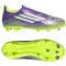 adidas F50 League Laceless FG/MG Fußballschuhe Kinder JH7743 - purple rush/cloud white/lucid lemon 30