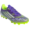 adidas F50 League 2G/3G AG Fußballschuhe JH7740 - purple rush/cloud white/lucid lemon 43 1/3