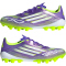 adidas F50 League 2G/3G AG Fußballschuhe JH7740 - purple rush/cloud white/lucid lemon 43 1/3