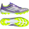 adidas F50 League 2G/3G AG Fußballschuhe JH7740 - purple rush/cloud white/lucid lemon 43 1/3