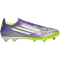 adidas F50 League Laceless FG/MG Fußballschuhe JH7734 - purple rush/cloud white/lucid lemon 44